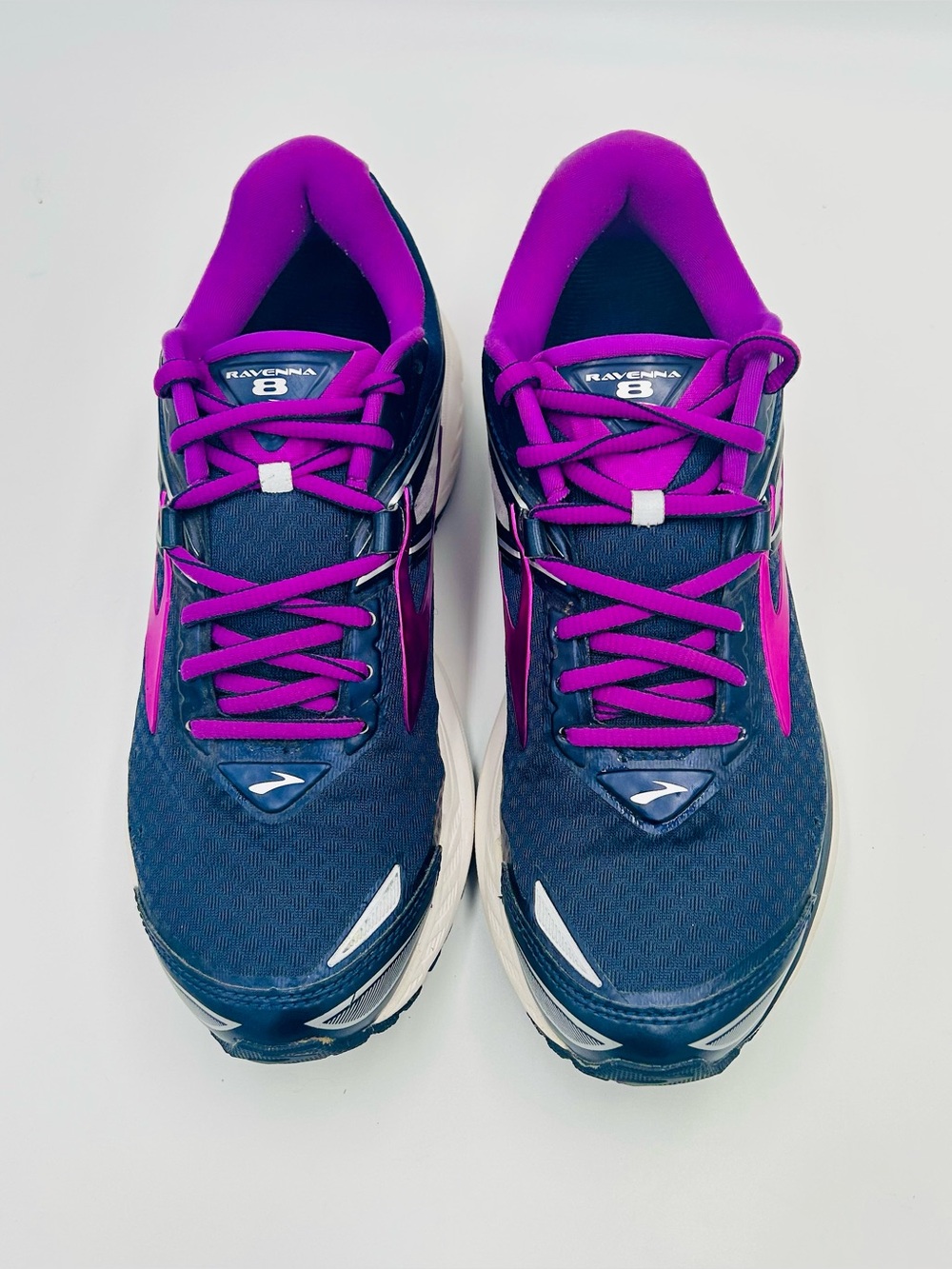 Brooks Ravenna 8 Running Shoes Women’s 7 gray Stability Road Sneakers - Picture 8 of 10